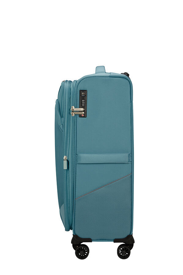 American Tourister SummerRide Spinner M EXP TSA 69cm Bleu Vent