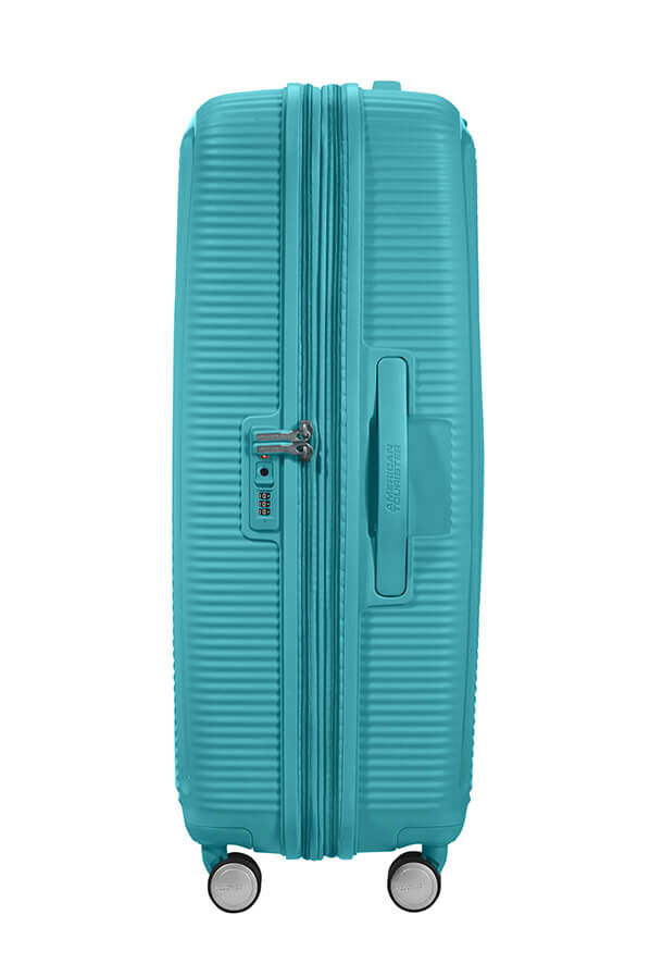 American Tourister Soundbox Spinner Expandable 77cm  Turquoise Tonic