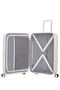 American Tourister Soundbox Spinner Expandable 77cm Pure White