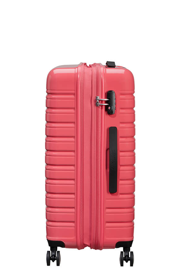 Flashline Pop Bagage moyen s&eacute;jour | American Tourister Flashline Pop Spinner Exp TSA 67cm  Rose corail