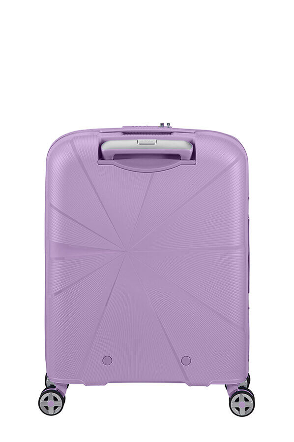 American Tourister Starvibe Spinner Expandable TSA 55cm Digital Lavender