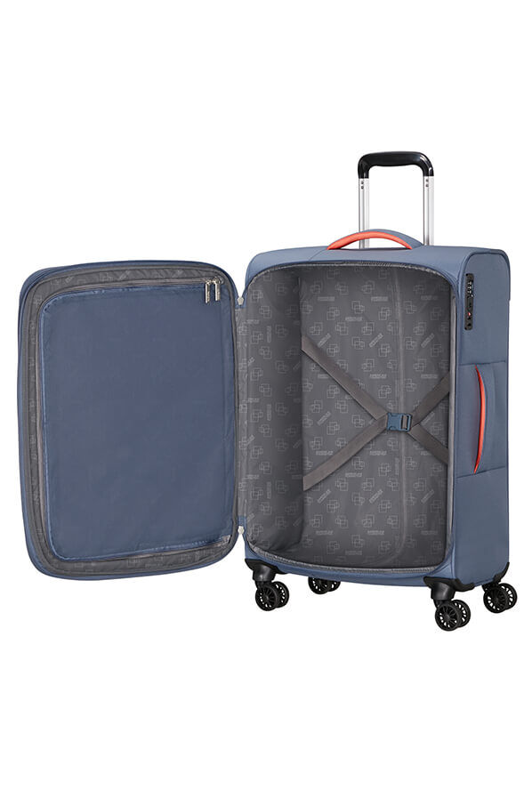American Tourister Cloudrider Spinner EXP TSA M  Stone Blue