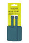 Luggage Tags &Eacute;tiquette &agrave; bagages &ndash; Lot de 2 pi&egrave;ces