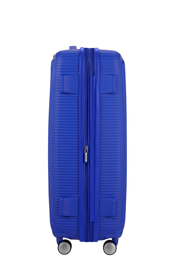American Tourister SoundBox Spinner Expandable 77cm  Cobalt Blue
