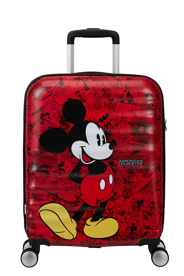 American Tourister Disney Wavebreaker Spinner TSA Disney Fl 55cm  Mickey Comics Red