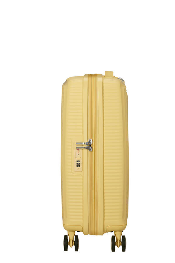 American Tourister SoundBox Spinner TSA Expandable 55cm  Pastel Yellow