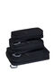 Packing Cubes Set de 3 organisateurs de bagages | American Tourister American Tourist. Ta Packing Cubes S/M/L  Noir/Gris
