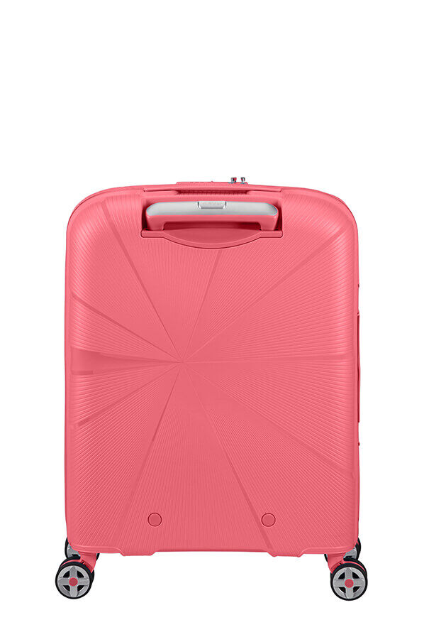 American Tourister Starvibe Spinner Expandable TSA 55cm Sun Kissed Coral