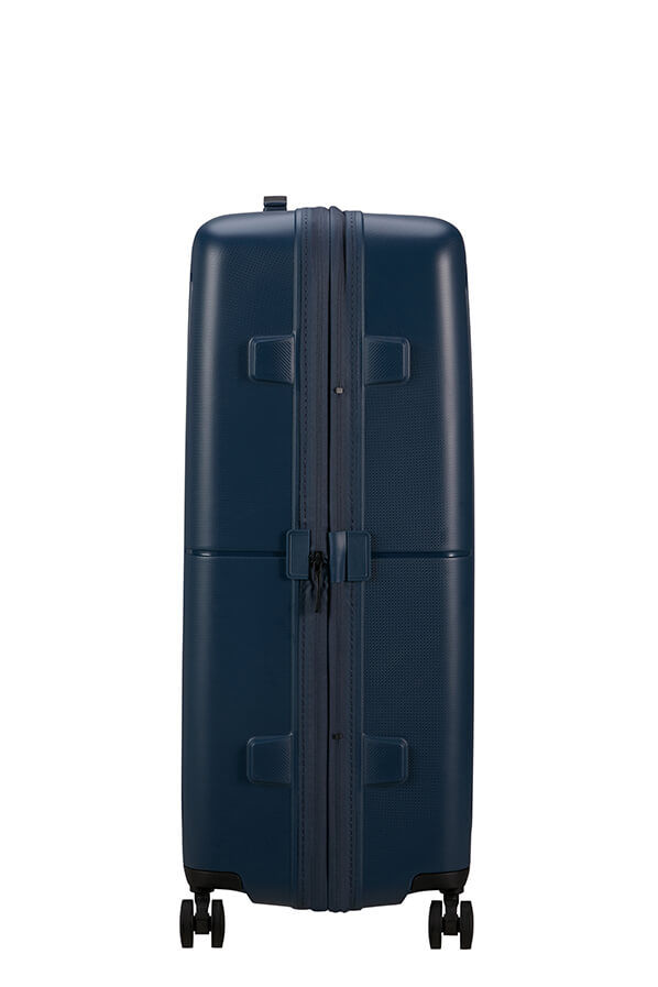 American Tourister DashPop Spinner Expandable TSA 77cm Bleu nuit