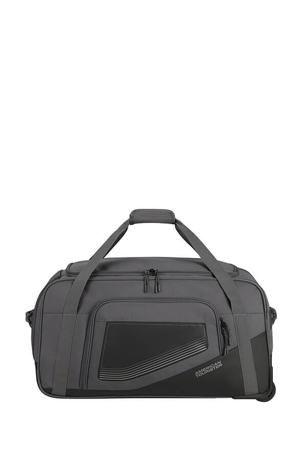 American Tourister City Racer Duffle with Wheels M  Noir