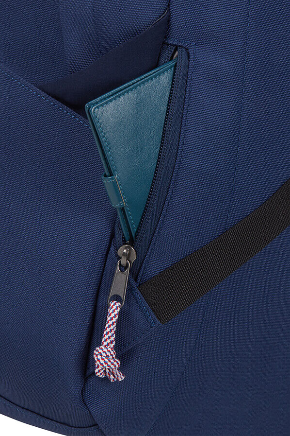 American Tourister Upbeat Backpack ZIP  Bleu marine/Rouge