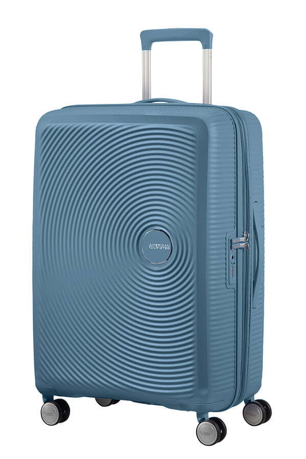 American Tourister Soundbox Spinner Expandable 67cm  Stone Blue