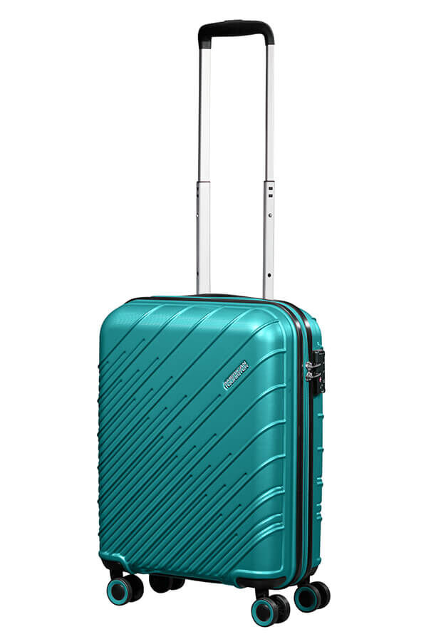 American Tourister Speedstar Spinner 55/20 Tsa  Turquoise fonc&eacute;