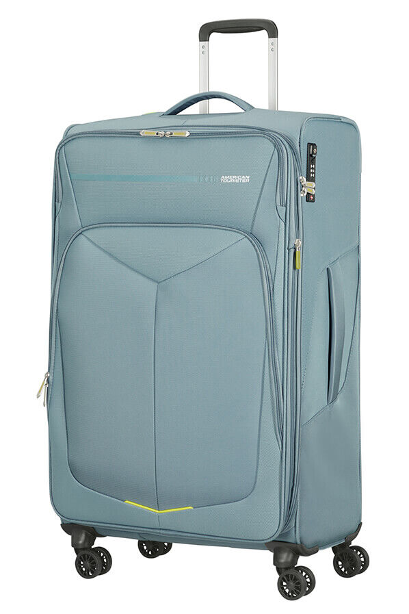 American Tourister Summerfunk Spinner Exp TSA 79cm  Gris M&eacute;tallique