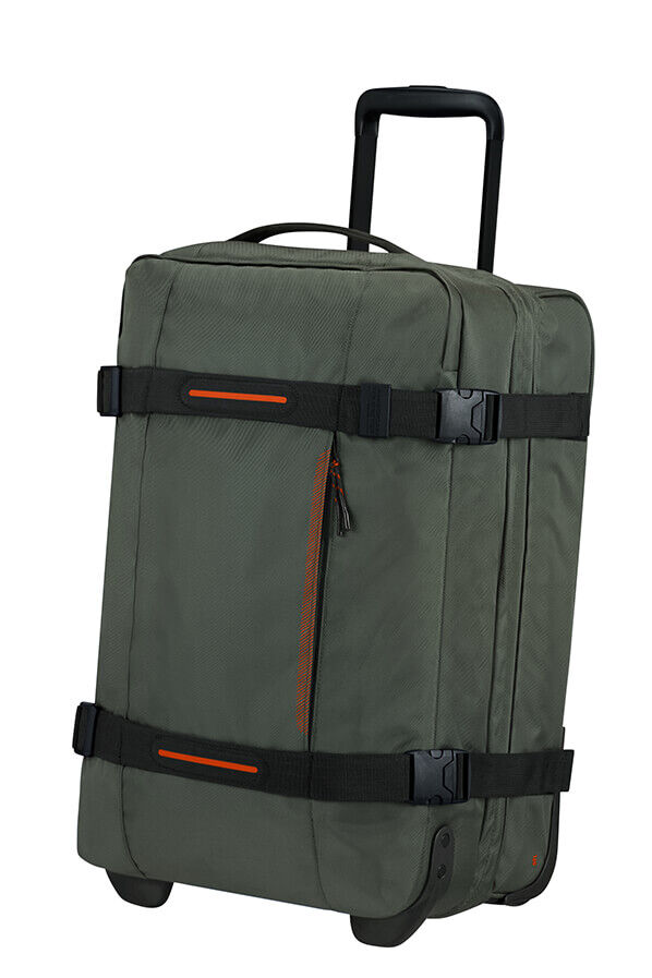 American Tourister Urban Track Duffle with Wheels S  Dark Khaki