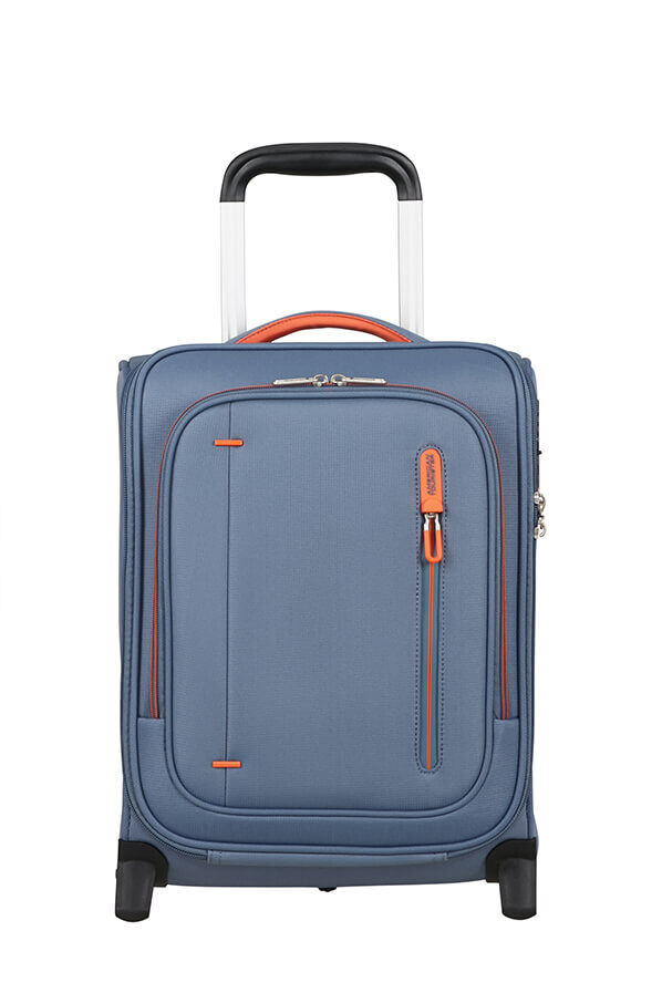 Cloudrider Valise 2 roues S/M | American Tourister Cloudrider Upright Underseater Tsa  Stone Blue