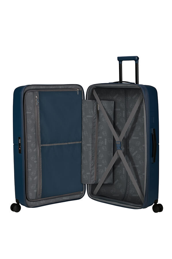 American Tourister DashPop Spinner Expandable TSA 77cm Bleu nuit