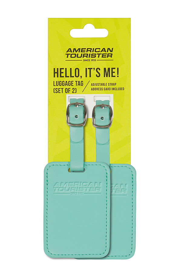 American Tourister American Tourist. Ta Luggage Tag X2  Jelly Mint