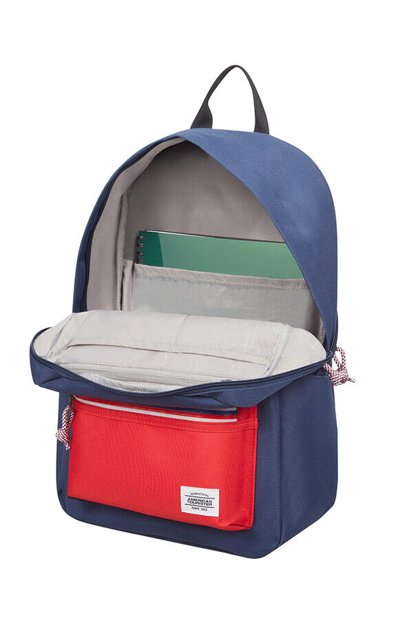 American Tourister Upbeat Backpack ZIP  Bleu marine/Rouge