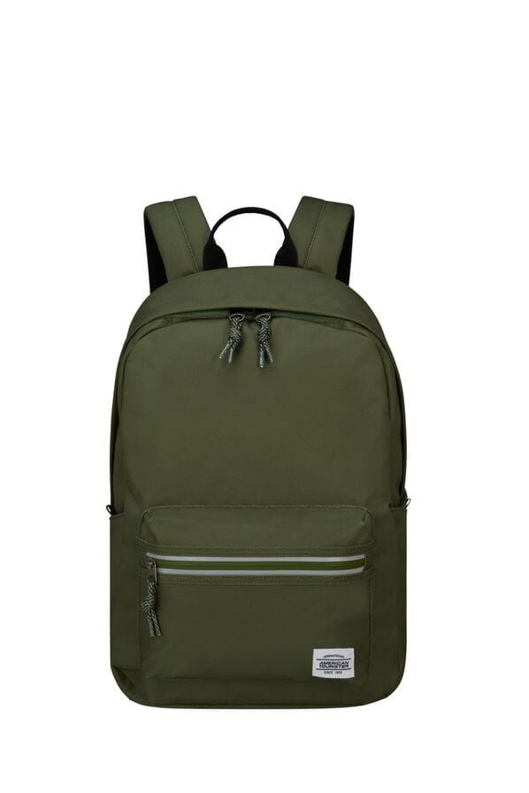 American Tourister Brightup Backpack Zip  Olive Green