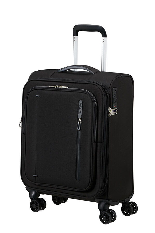 American Tourister Cloudrider Spinner EXP TSA S  Jet Black