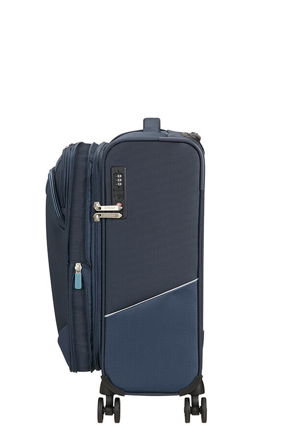 American Tourister SummerRide Spinner Expandable TSA 55cm L35  Marine