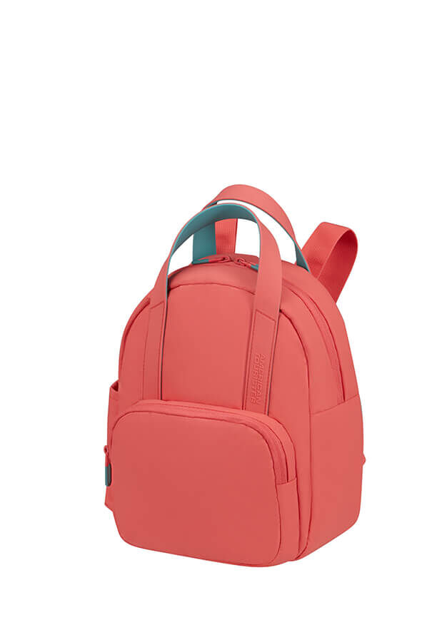 American Tourister Puffypop Mini Backpack S  Sunset Coral