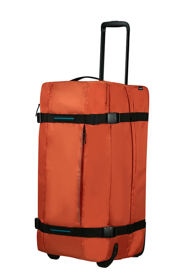 American Tourister Urban Track Duffle with Wheels L  Radiant Orange