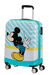 American Tourister Disney Bagage cabine Mickey Blue Kiss