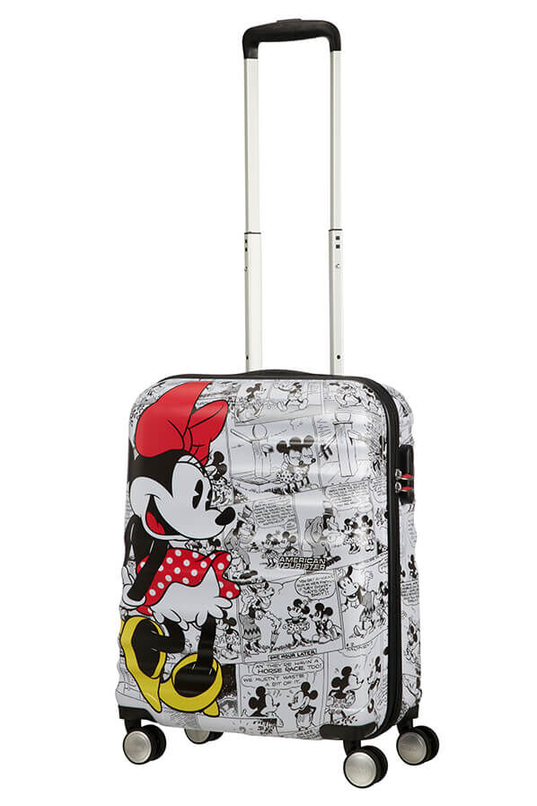 Valise de voyage avec dessin animé Minnie Mickey, housse de protection,  valise à roulettes, housse anti-poussière, accessoires de voyage -  AliExpress