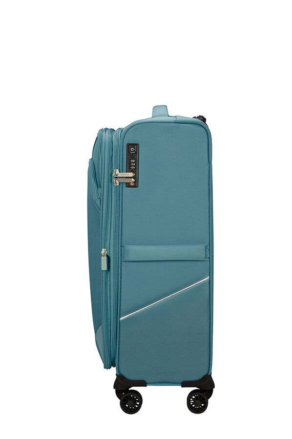 American Tourister SummerRide Spinner M EXP TSA 69cm Bleu Vent