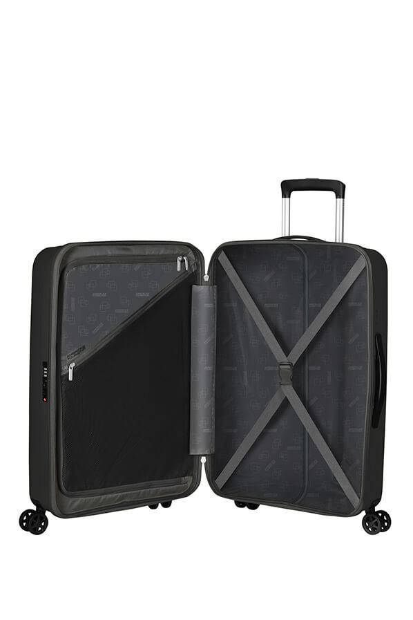 American Tourister Rejoy Spinner 68/25 Tsa 68  True Black