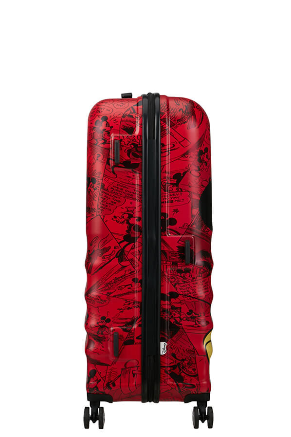 American Tourister Disney Wavebreaker Spinner TSA Disney Fl 77cm  Mickey Comics Red