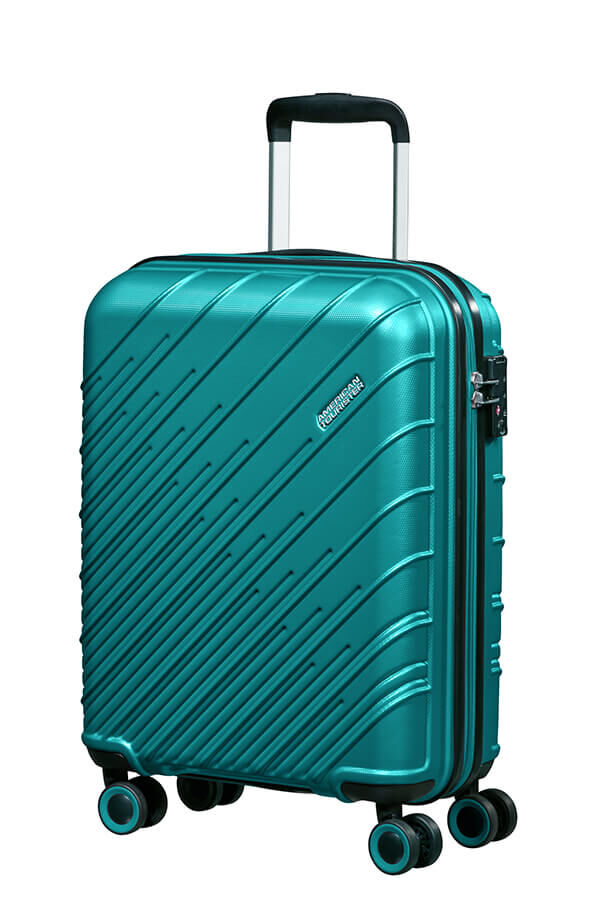 American Tourister Speedstar Spinner 55/20 Tsa  Turquoise fonc&eacute;