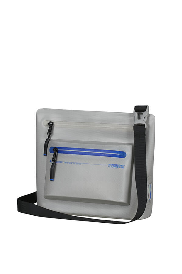 Colourdry Sac &eacute;paule M | American Tourister Colourdry Shoulder Bag M  Glacial Silver