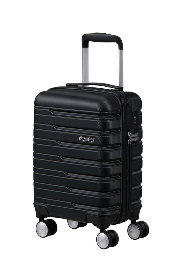 American Tourister Flashline Spinner Underseater Removable Wheels 45cm  Shadow Black