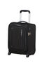 Cloudrider Valise 2 roues S/M | American Tourister Cloudrider Upright Underseater Tsa  Jet Black