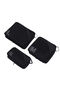 Packing Cubes Set de 3 organisateurs de bagages | American Tourister American Tourist. Ta Packing Cubes S/M/L  Noir/Gris