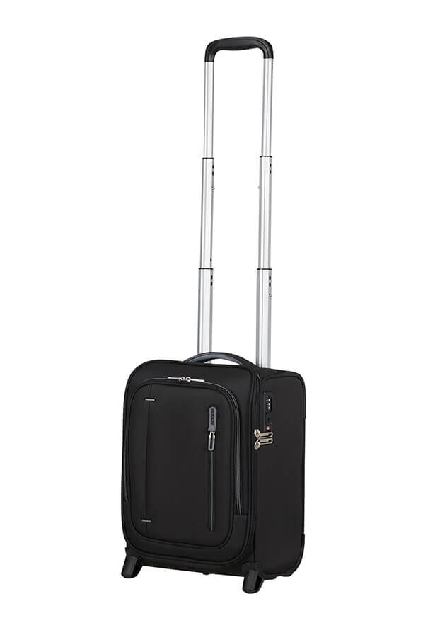 Cloudrider Valise 2 roues S/M | American Tourister Cloudrider Upright Underseater Tsa  Jet Black