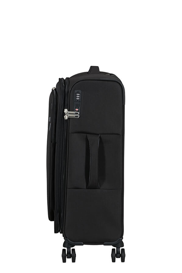 American Tourister Cloudrider Spinner EXP TSA M  Jet Black