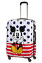 American Tourister Disney Legends Spinner 75cm  Mickey Blue Dots