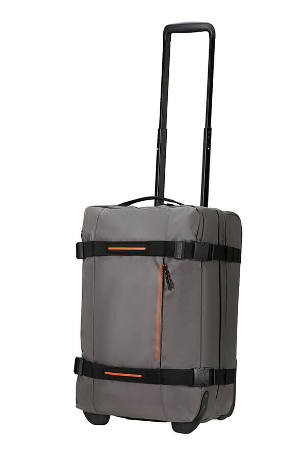 American Tourister Urban Track Duffle with Wheels S  Dark Grey
