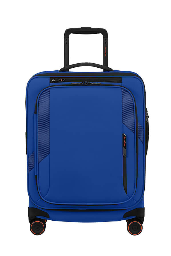 Samsonite Glazed Spinner Expandable 55cm  Bleu &eacute;lectrique
