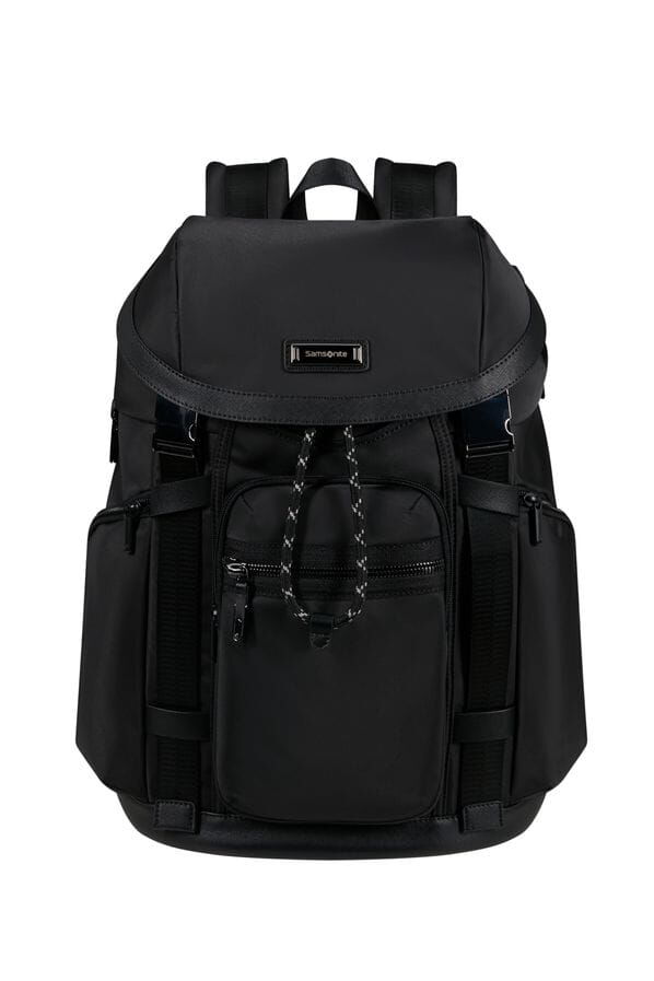 Samsonite Relyon Backpack M 15.6'' with flap  Black