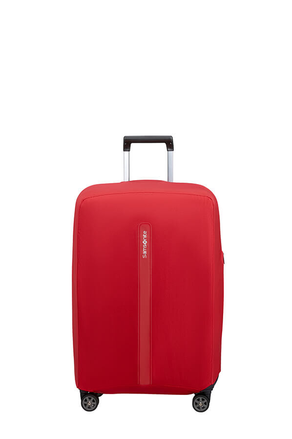 Samsonite Ta Revolution Foldable Luggage Cover M  Rouge