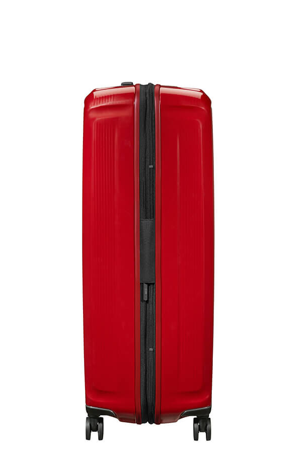 Samsonite Nuon Spinner Expandable 81cm  Rouge m&eacute;tal