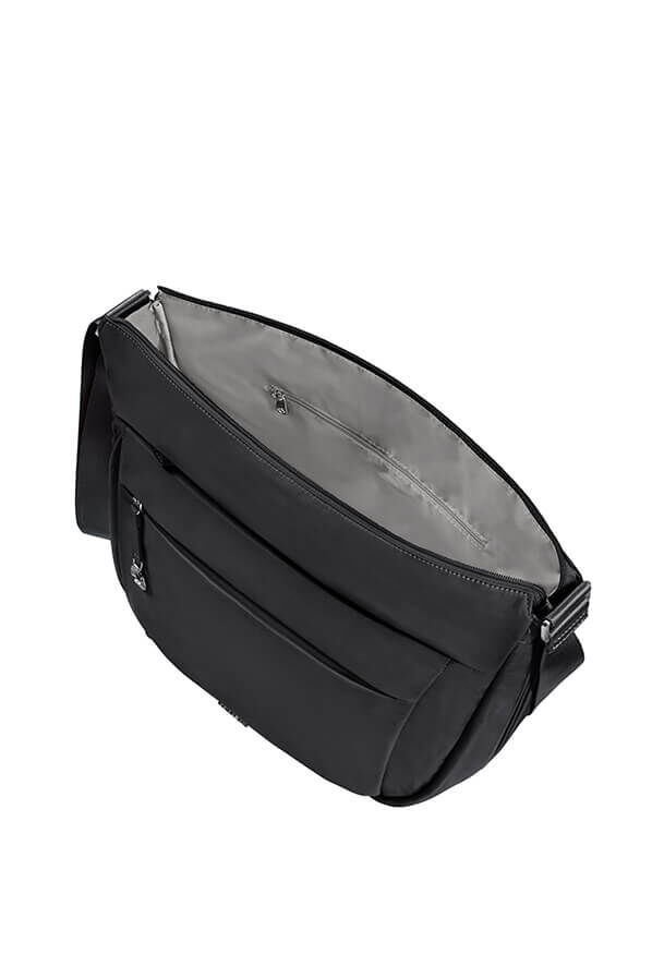 Samsonite Move 5.0 Hobo Bag Round Expandable M  Noir