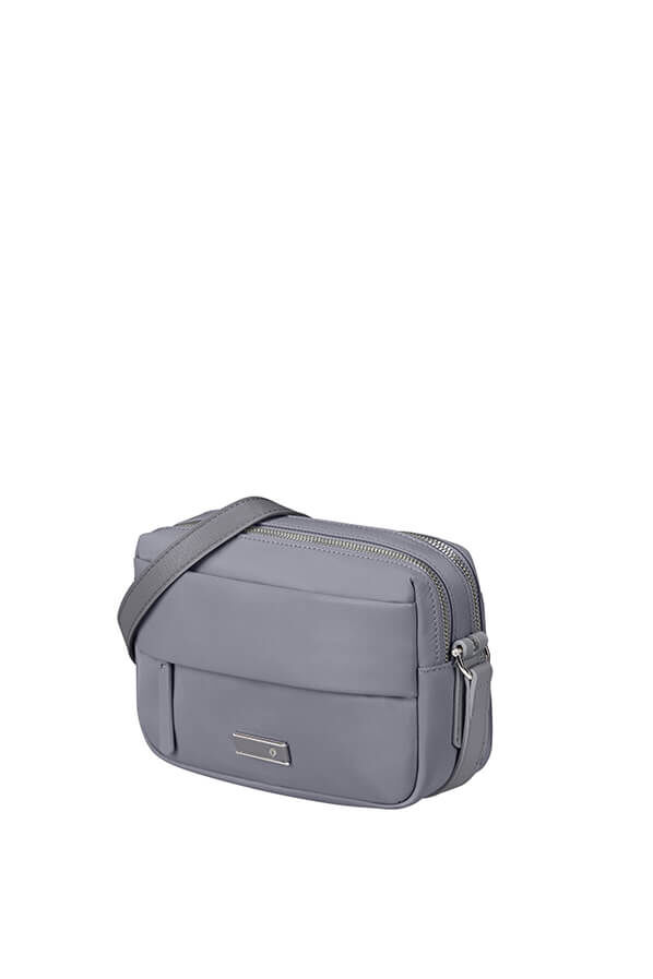Samsonite Zalia 3.0 Shoulder Bag 2 Comp  Gris m&eacute;tal