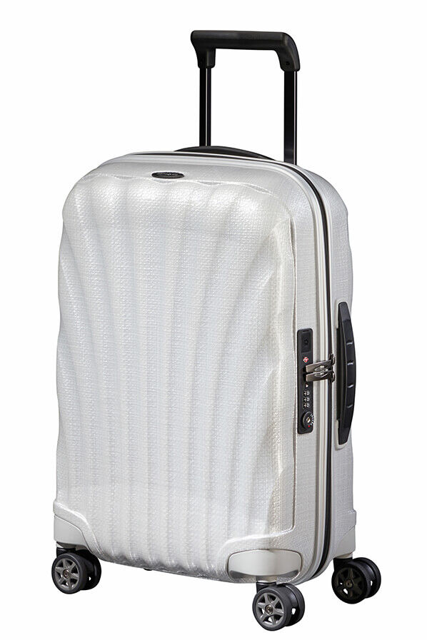 Samsonite C-Lite Spinner Expandable 55cm  Blanc cass&eacute;