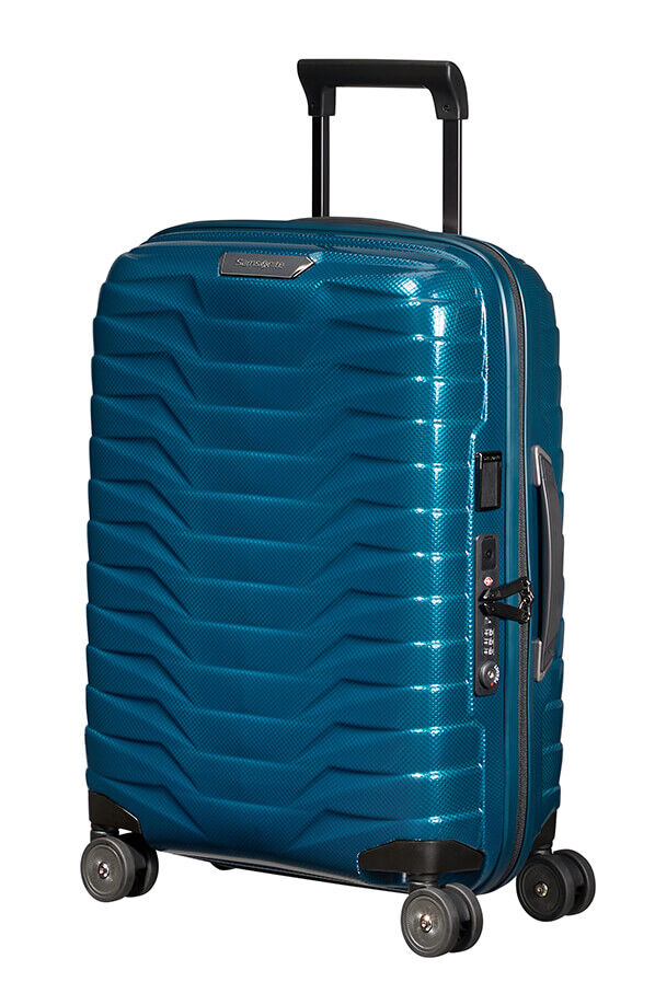 Samsonite Proxis Spinner Expandable 55cm  Bleu p&eacute;trole